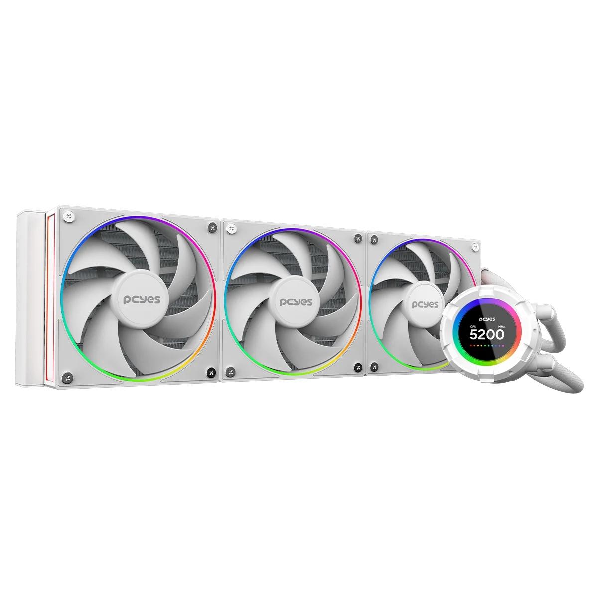 PCYes Vision White Ghost 360mm Branco VS240WG