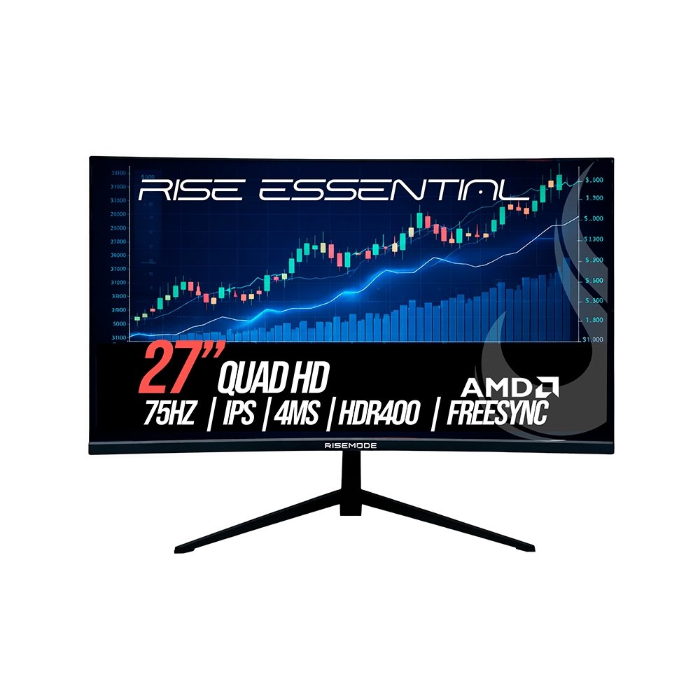 Rise Mode Essential 27" Preto RM-MOG-27F752K-B