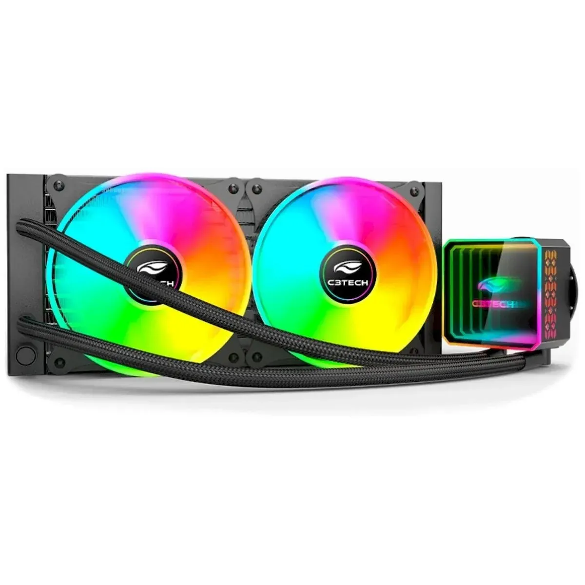 C3Tech FC-W240RGB 240mm Preto