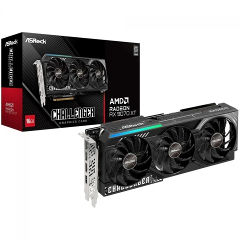 ASRock Challenger Radeon RX 9070 XT 16GB GDDR6