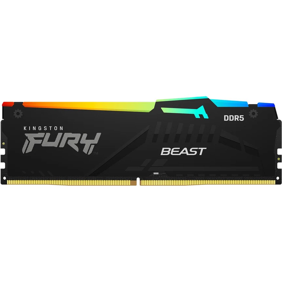 Kingston Fury Beast 32GB (1x32GB) DDR5 5600MHz CL40 Preto UDIMM KF556C40BB2A-32