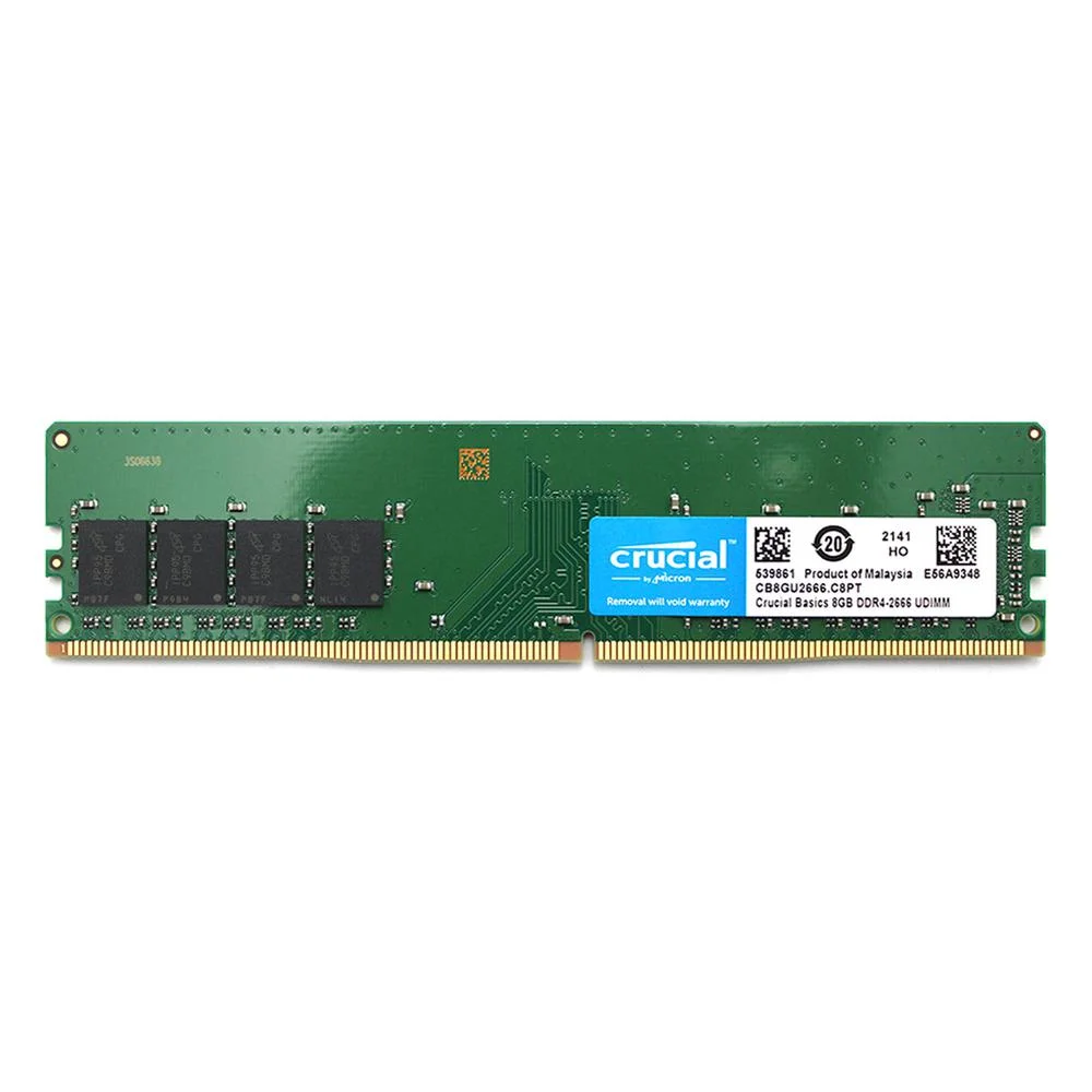 Crucial 8GB (1x8GB) DDR4 2666MHz CL19 CB8GU2666