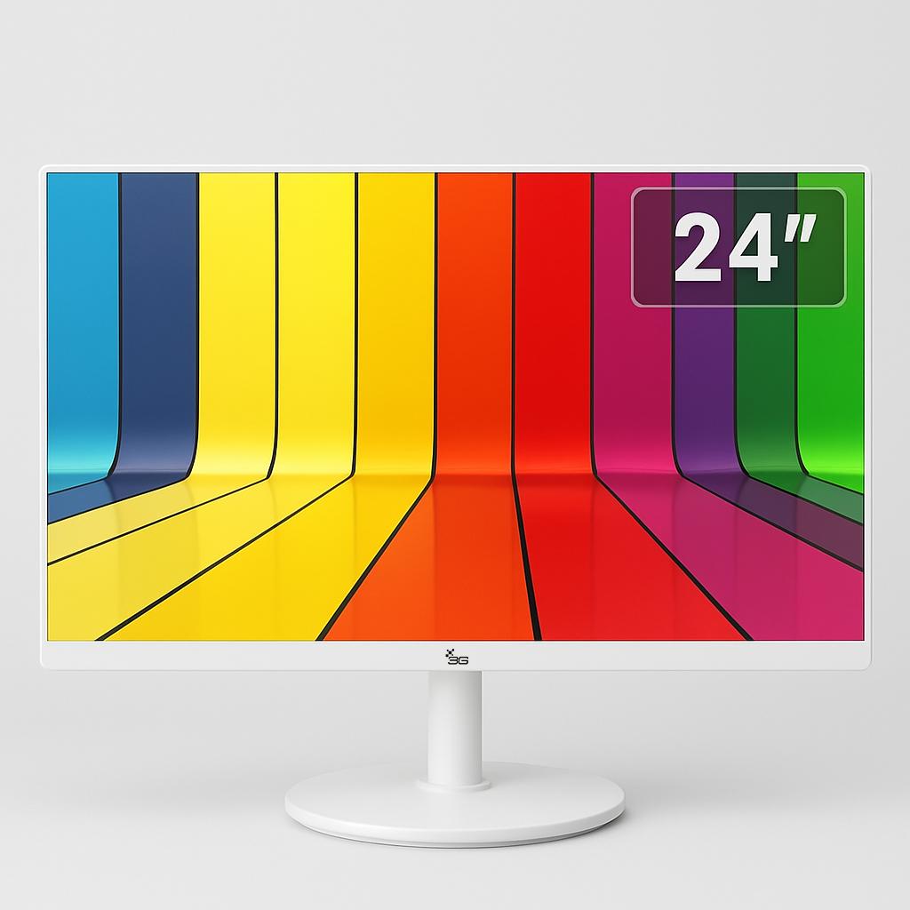3Green 24" Branco M24WFHD