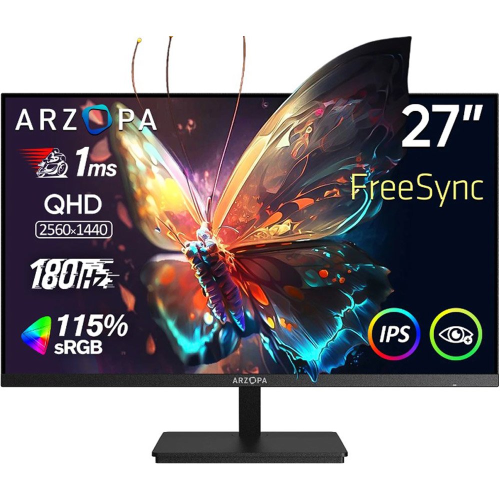 Arzopa 27" Preto M1RC E-BI