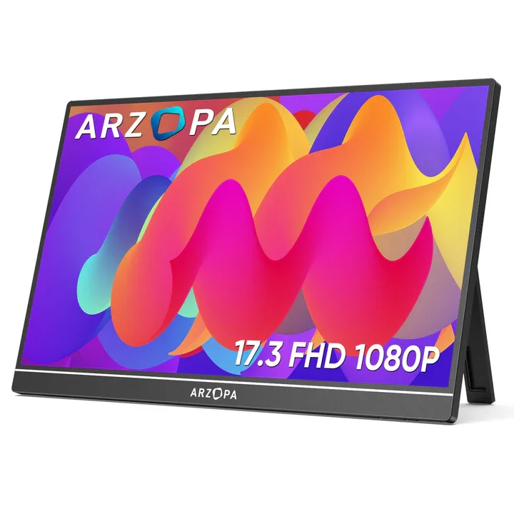 Arzopa 17.3" Portátil Preto A1M