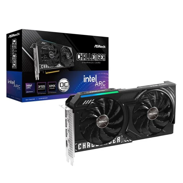 ASRock Intel Arc B570 Challenger OC 10GB GDDR6 160-bit