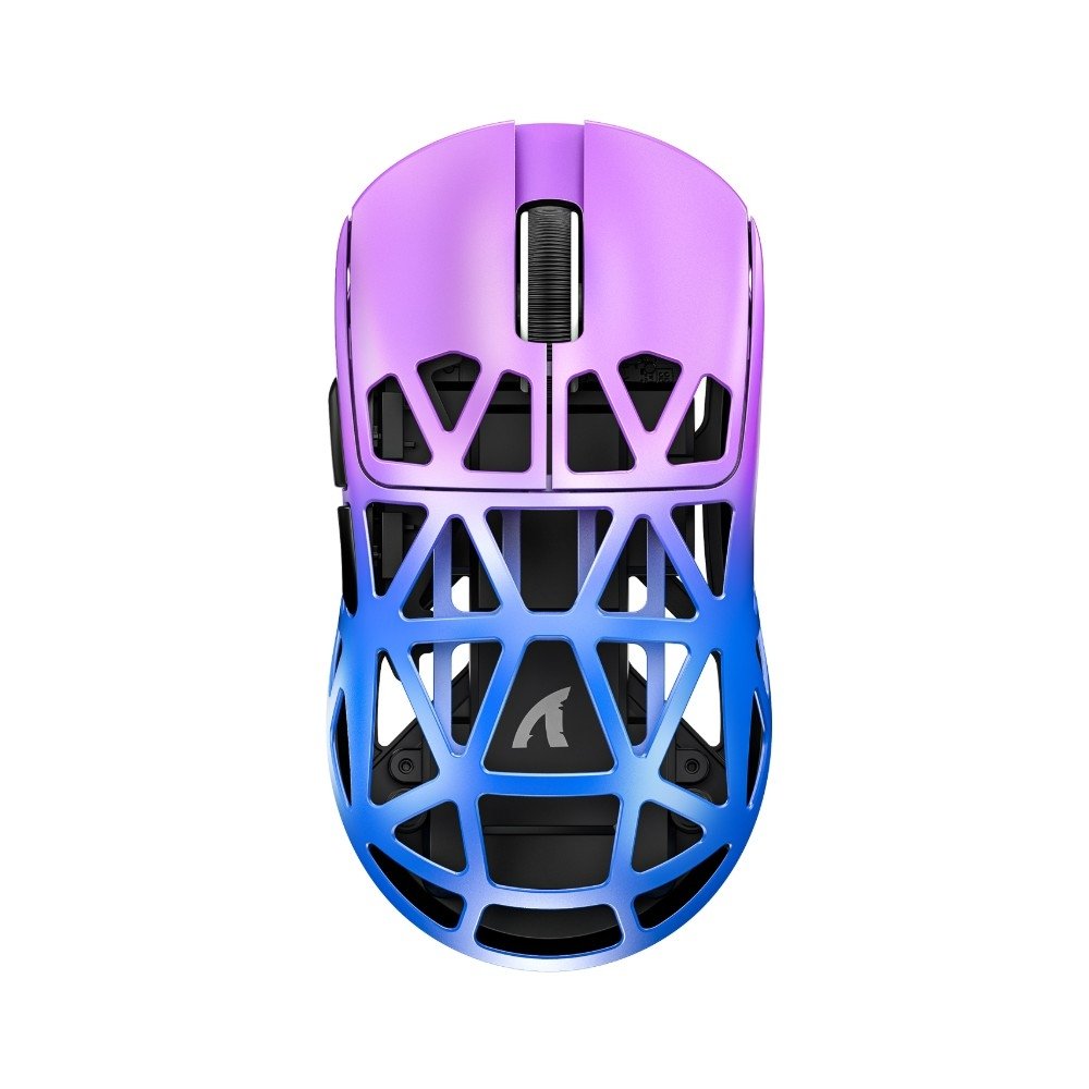 Attack Shark R2 Magnesium Roxo Sem Fio e Bluetooth