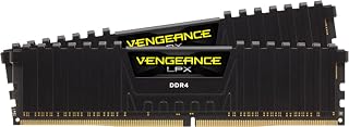 Corsair Vengeance LPX 32GB (2x16GB) DDR4 3600MHz CL18 Preto UDIMM CMK32GX4M2D3600C18