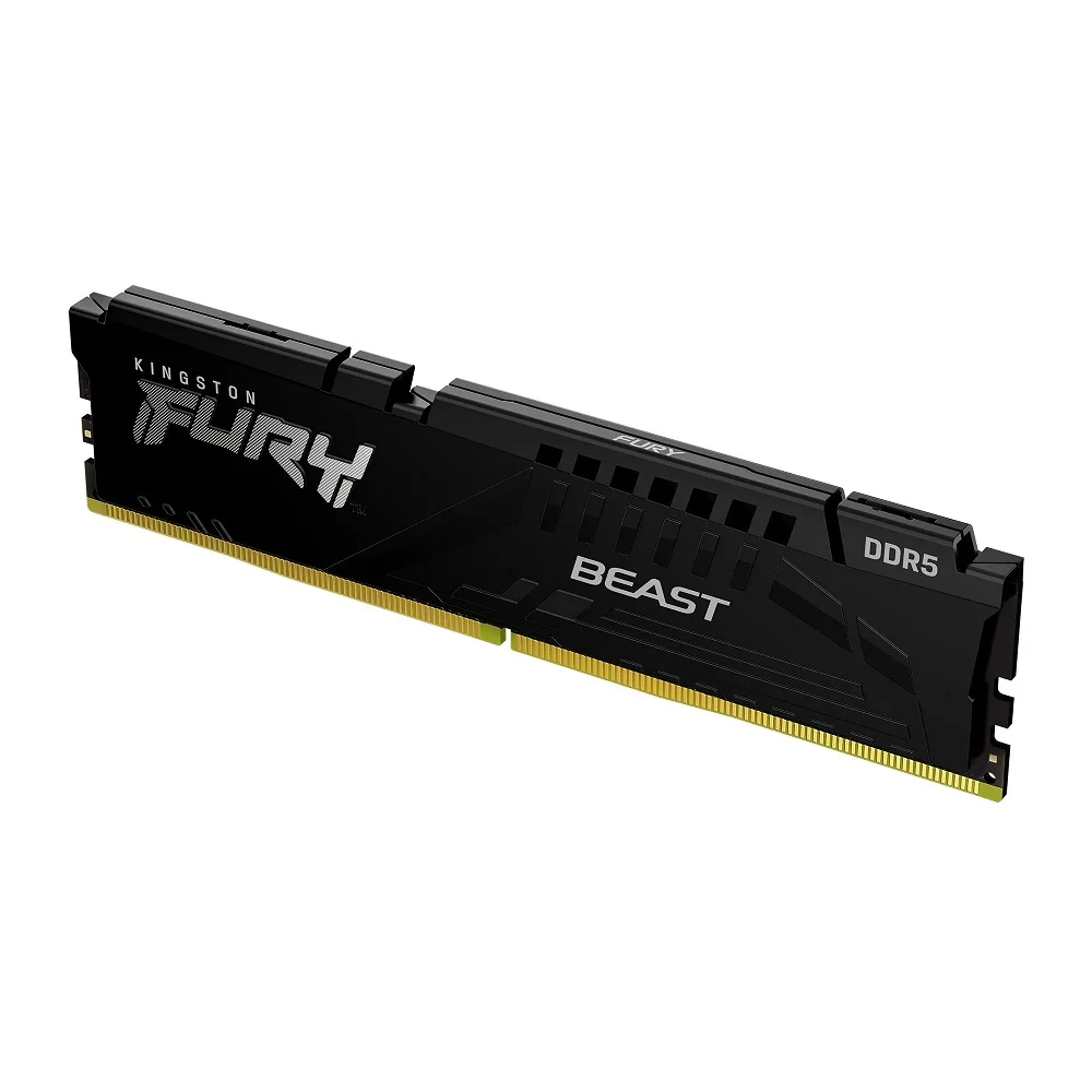 Kingston Fury Beast 8GB (1x8GB) DDR5 5600MHz CL40 Preto UDIMM KF556C40BB-8