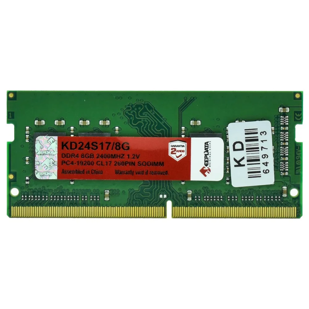 Keepdata 8GB (1x8GB) DDR4 2400MHz CL17 SODIMM KD24S17/8G