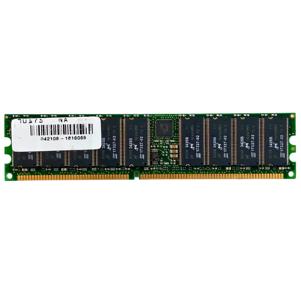 Nanya 1GB (1x1GB) DDR2 667MHz CL5 ECC UDIMM NT1GT72U89D0BD-AC