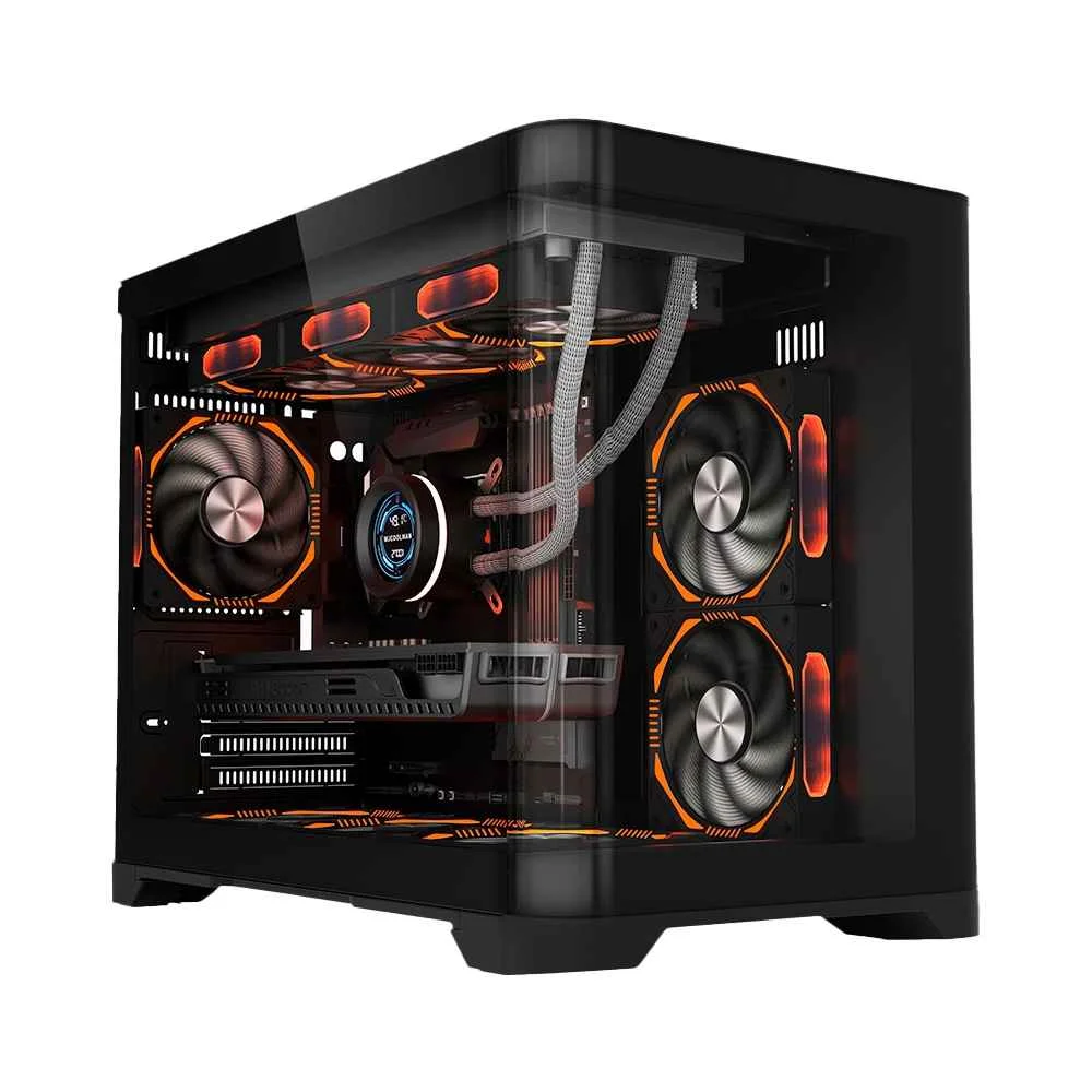 Liketec Madness Cube Design Sem Fans Preto