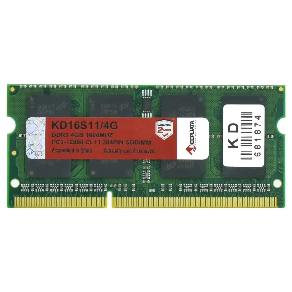 Keepdata 4GB (1x4GB) DDR3 1600MHz CL11 SODIMM KD16S11/4G