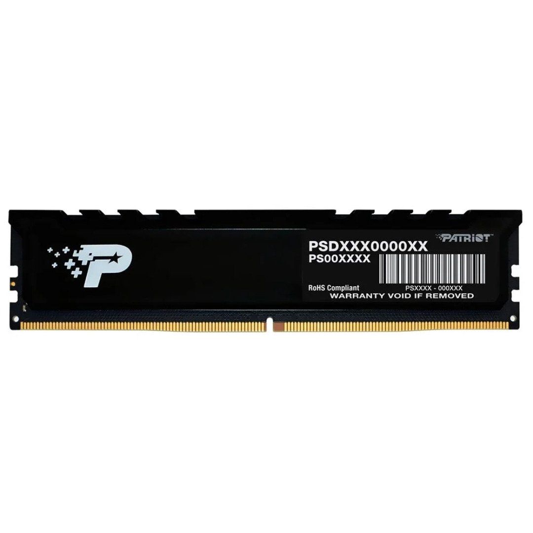 Patriot Premium 16GB (1x16GB) DDR5 5600MHz CL46 UDIMM PSP516G560081H1