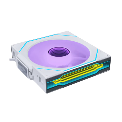 Lian Li UNI FAN SL-INF Wireless Reverse Blade 120mm ARGB Branco 12RSLIN1W1W