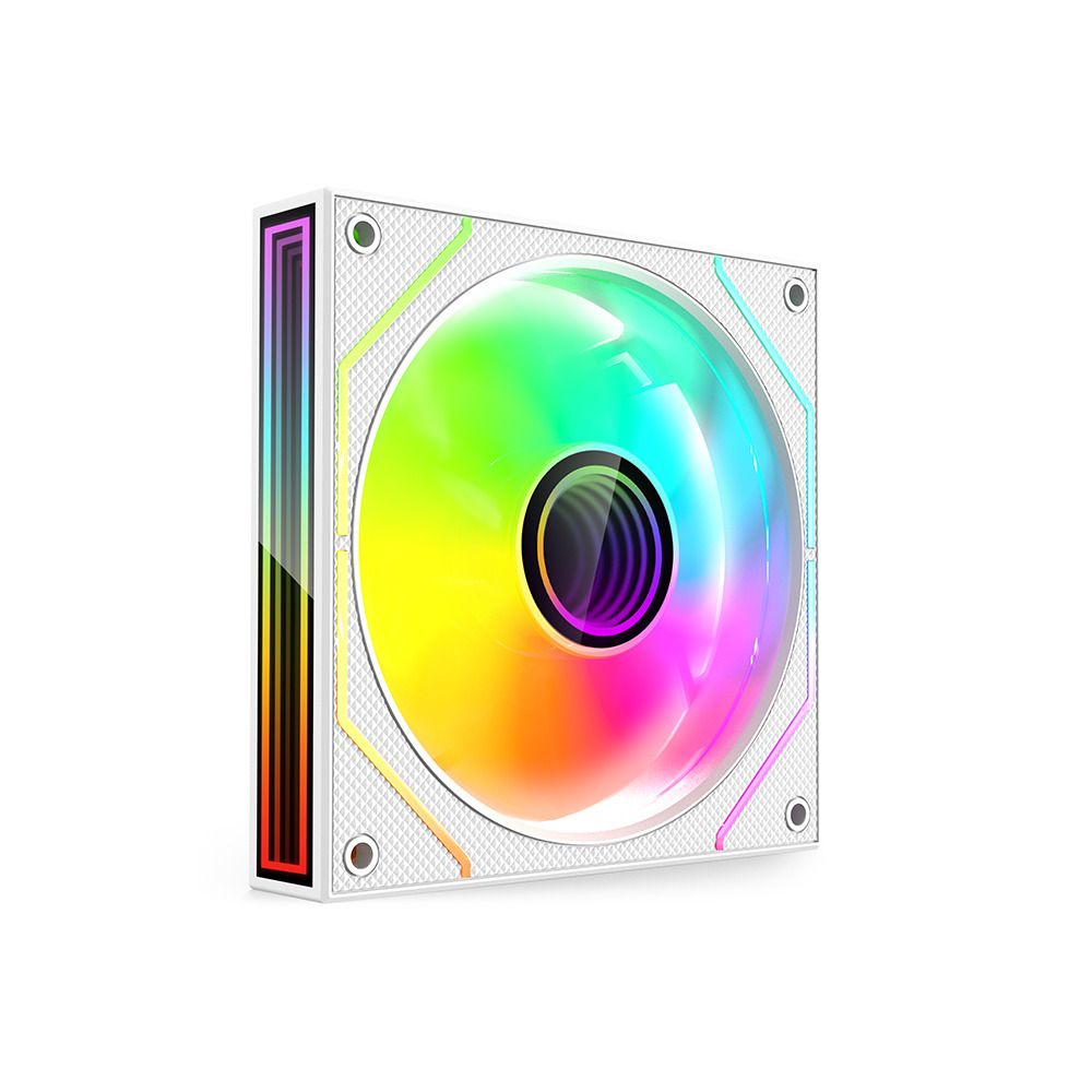 C3Tech F9-L300WHRGB 120mm RGB Branco F9-L300WHRGB