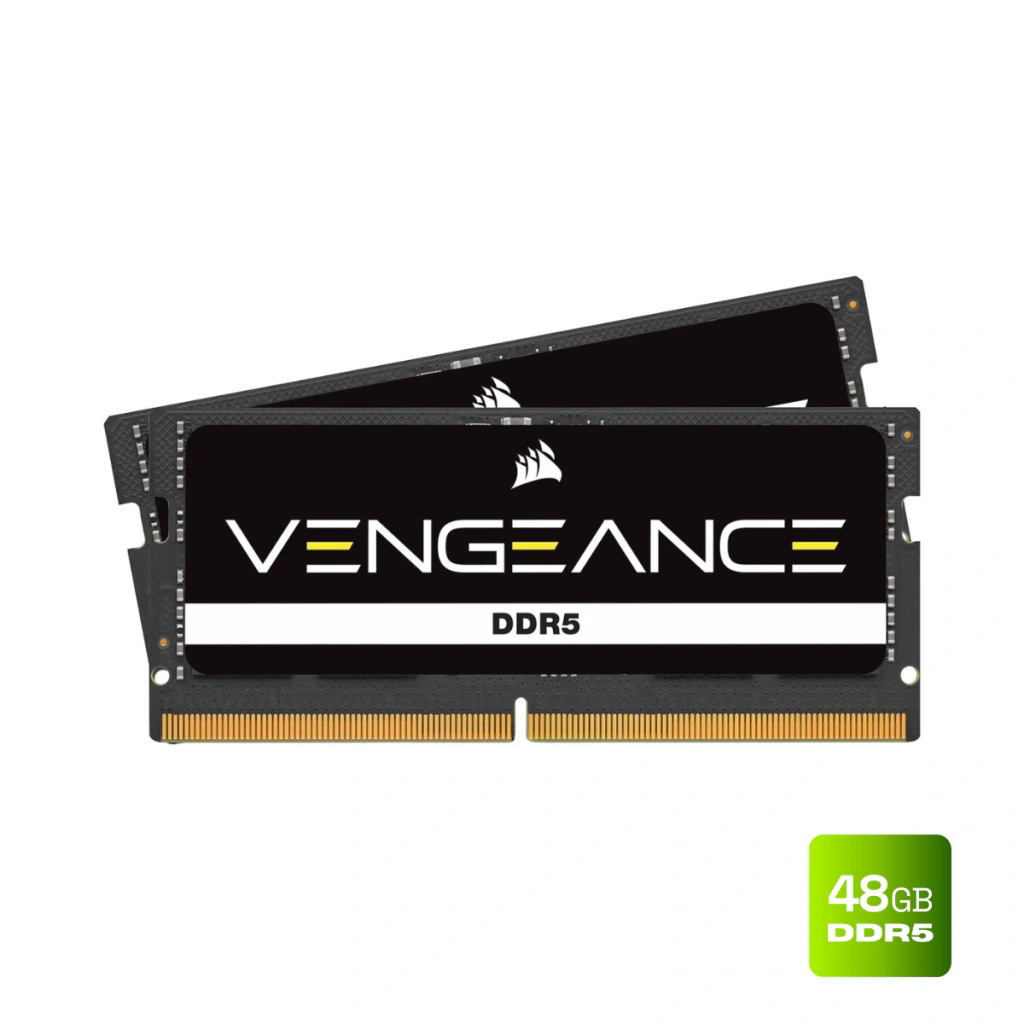 Corsair Vengeance 48GB (2x24GB) DDR5 5600MHz CL48 SODIMM CMSX48GX5M2A5600C48