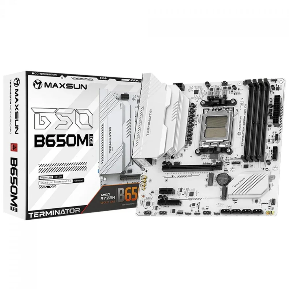 Maxsun Terminator B650M WIFI ICE