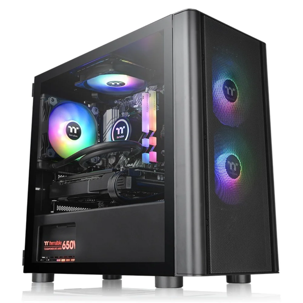 Thermaltake V150 TG ARGB Mesh Preto