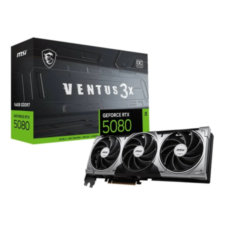 MSI GeForce RTX 5080 16G VENTUS 3X OC 256-bit GDDR7