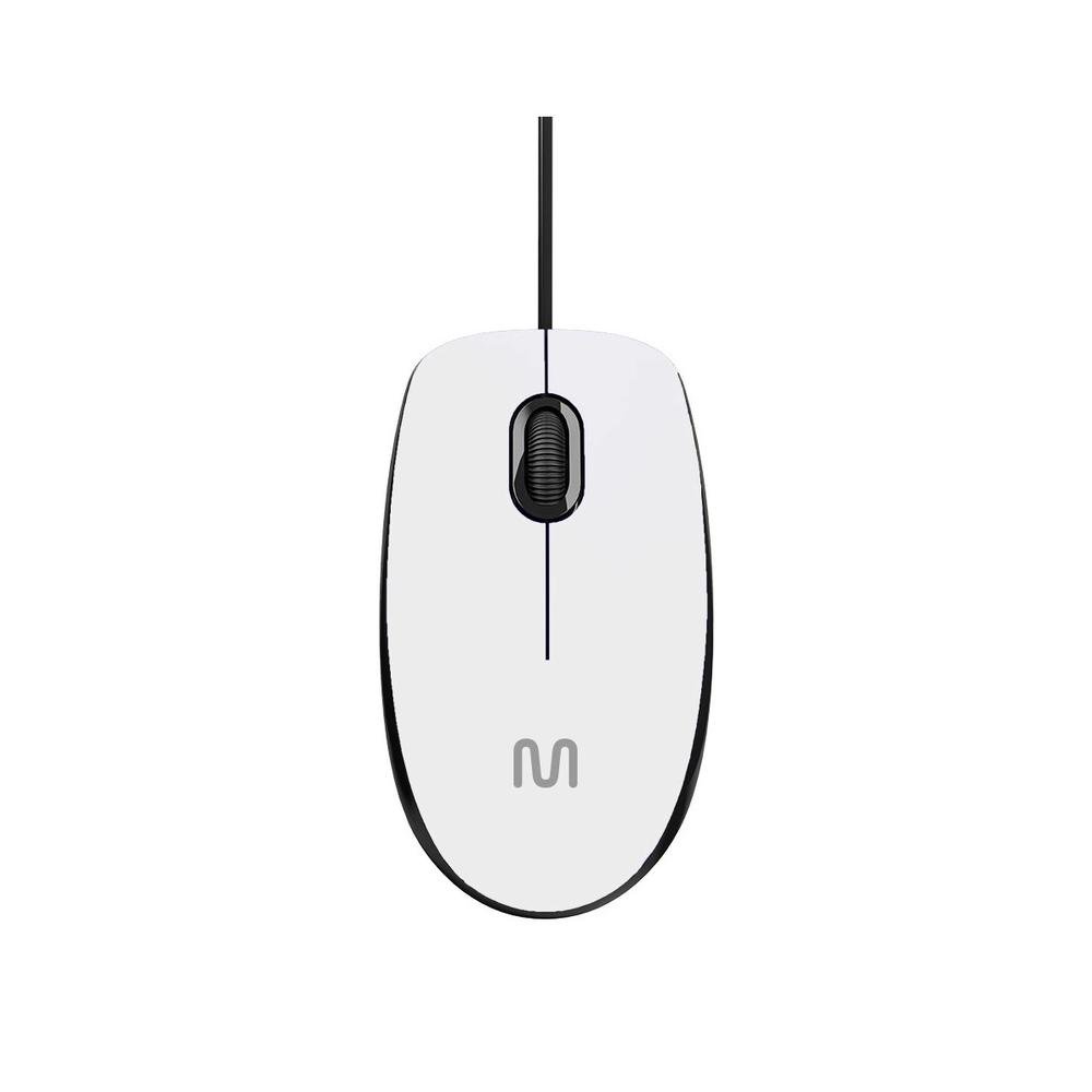 Multilaser MO389 Branco Com Fio