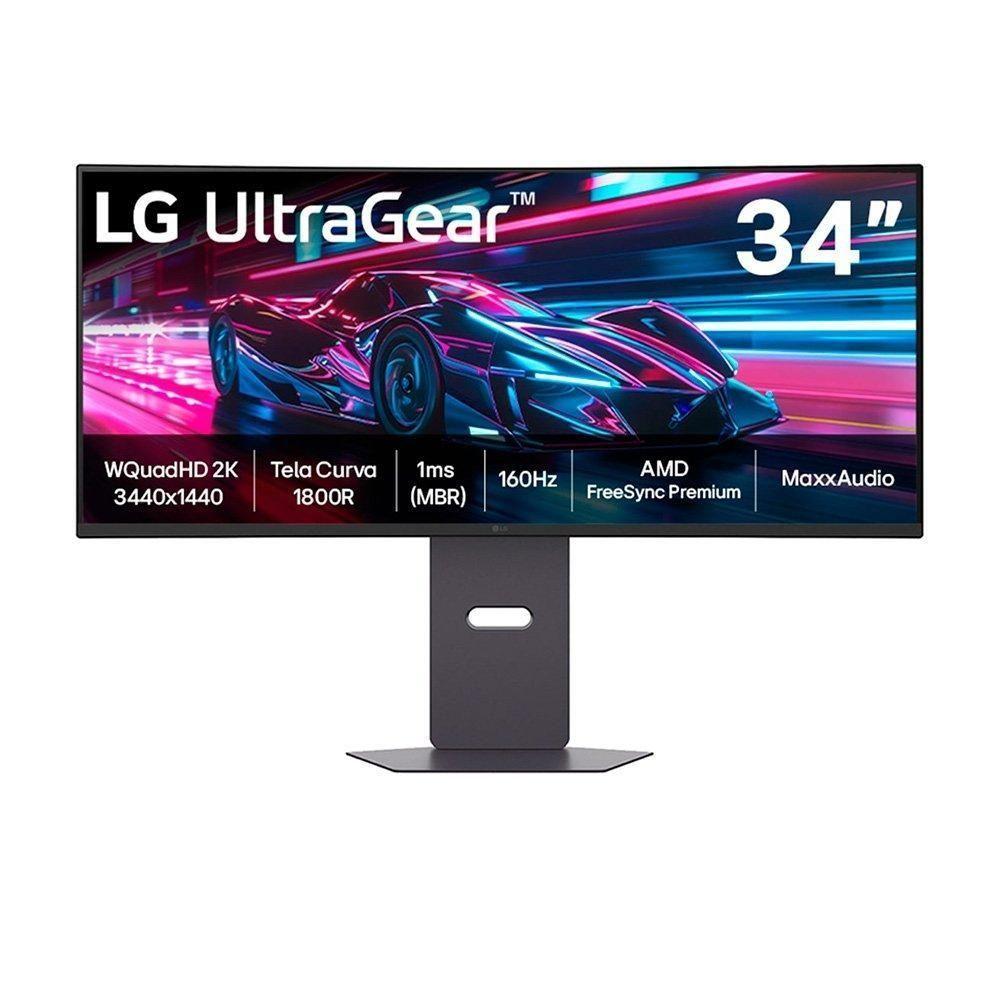 LG UltraGear 34" Curvo 34G600A-B