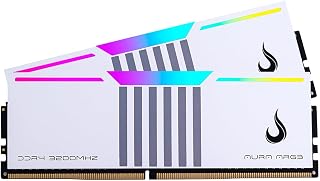 Rise Mode Aura 32GB (2x16GB) DDR4 3200MHz CL19 Branco RGB UDIMM RM-D4AW-32G-3200ARGB