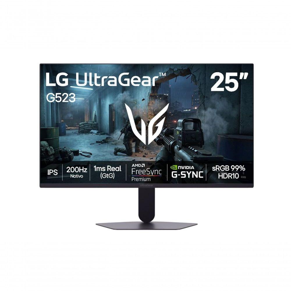 LG UltraGear 25" Preto 25GN65R-B