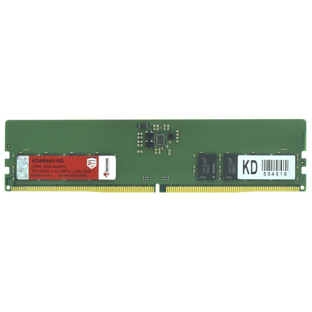 Keepdata 16GB (1x16GB) DDR5 4800MHz CL40 UDIMM KD48N40-16G