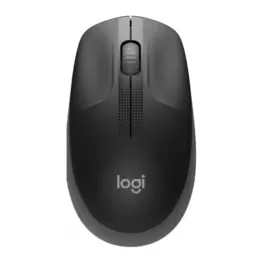 Logitech M190 Preto/Cinza Carvão Sem Fio