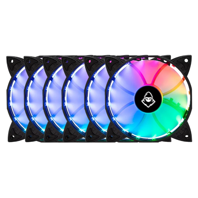 Mancer Z100 RGB 120mm RGB Kit 6 Fans MCR-Z10RGB-01