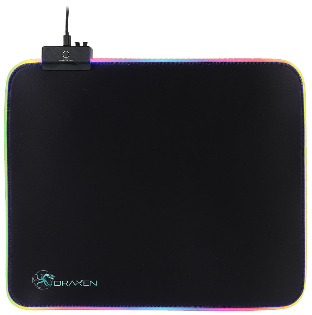 Draxen Dn40 360x300mm Preto Com RGB