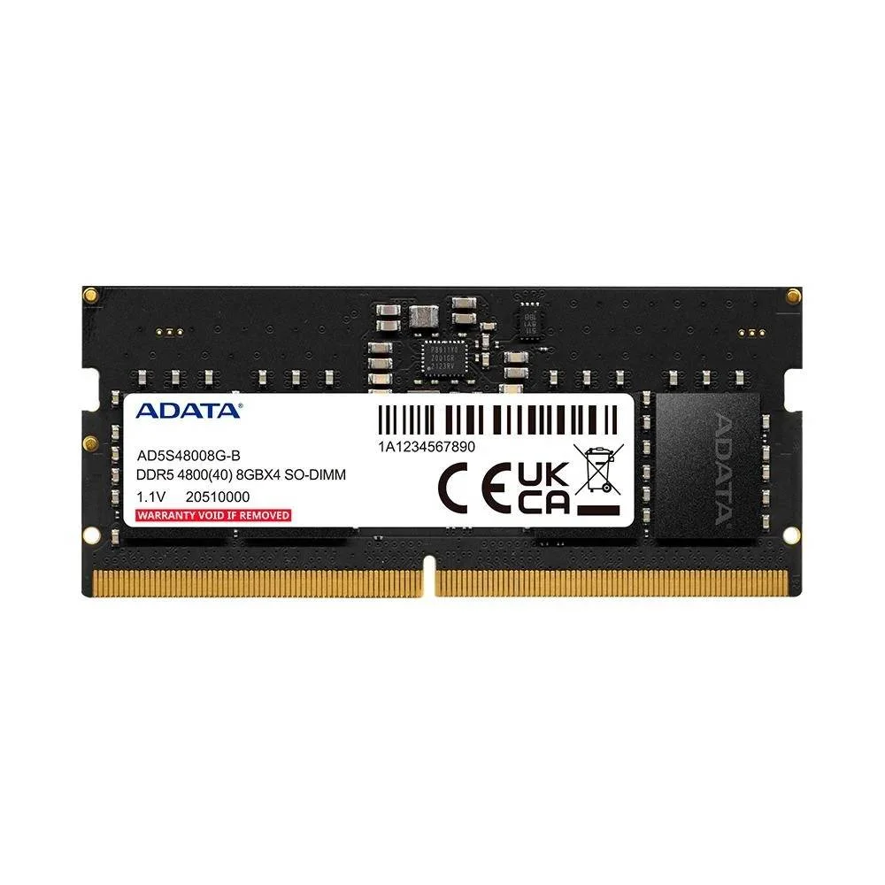 ADATA XPG 8GB (1x8GB) DDR5 4800MHz SODIMM AD5S48008G-S