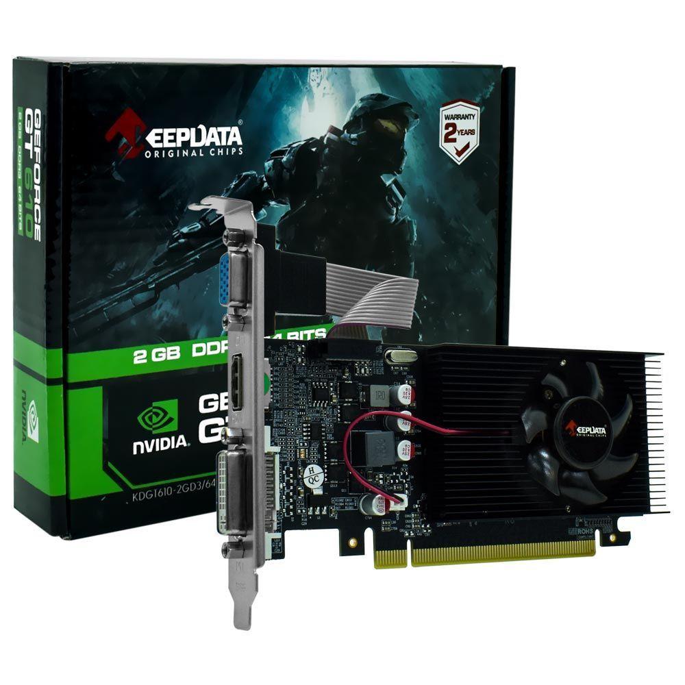 Keepdata GeForce GT 610 Low Profile 2GB DDR3 64-bit
