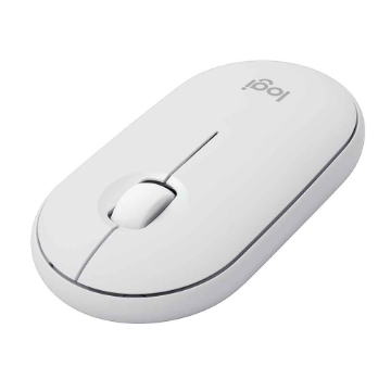 Logitech Pebble Mouse 2 M350s Branco Sem Fio 910-007047
