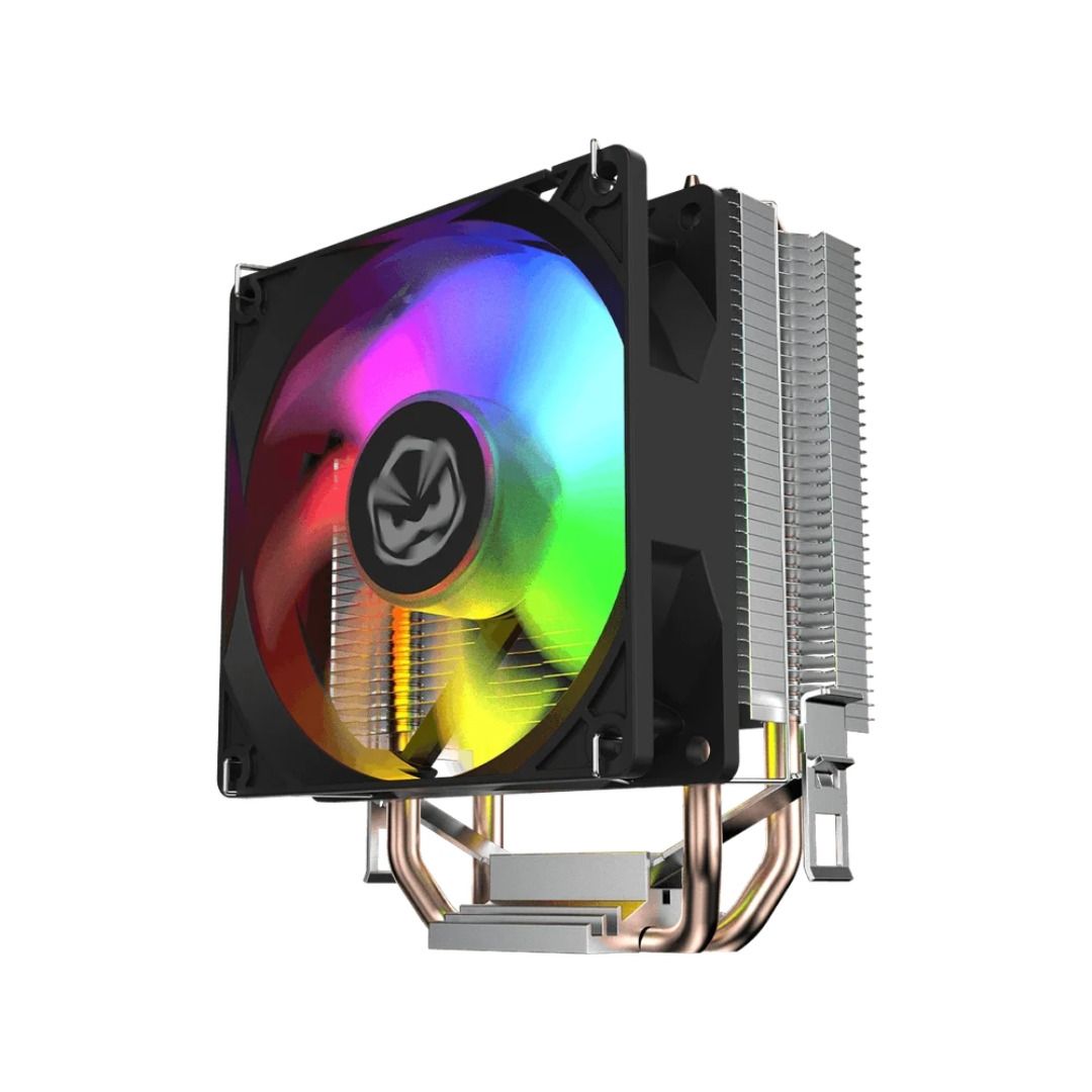 PCYes Tundra 120 Black Vulcan LED Rainbow ACTBKA120