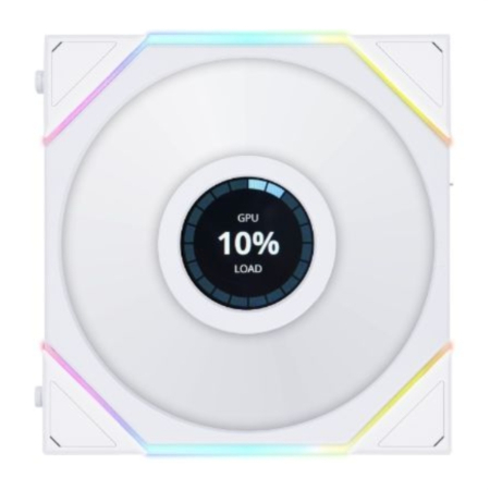 Lian Li UNI FAN TL LCD Reverse Blade 120mm RGB Branco 12RTLLCD1W