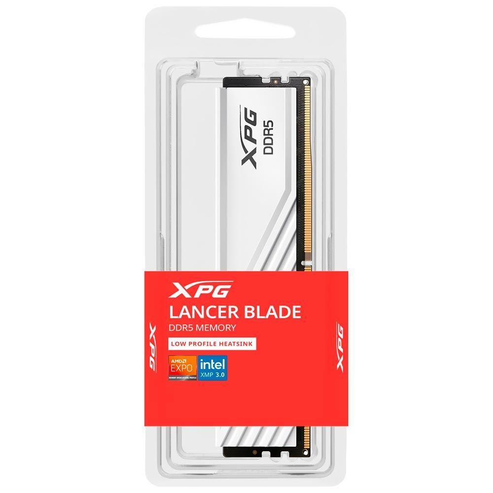 ADATA XPG Lancer Blade 16GB (1x16GB) DDR5 6400MHz Branco UDIMM