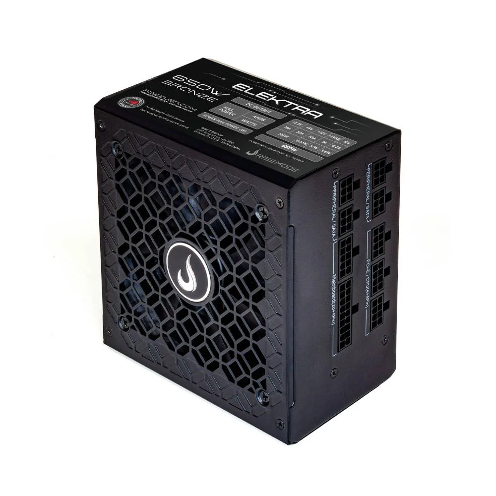 Rise Mode Elektra RM-PSU-ELKM-650-B 650W 80 Plus Bronze Full Modular