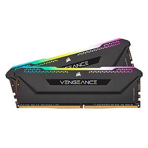 Corsair Vengeance Pro SL RGB 16GB (2x8GB) DDR4 3200MHz CL16 RGB UDIMM CMH16GX4M2Z3200C16