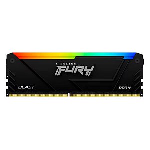 Kingston Fury Beast RGB 16GB (1x16GB) DDR4 3600MHz CL18 RGB UDIMM KF436C18BB2A-16