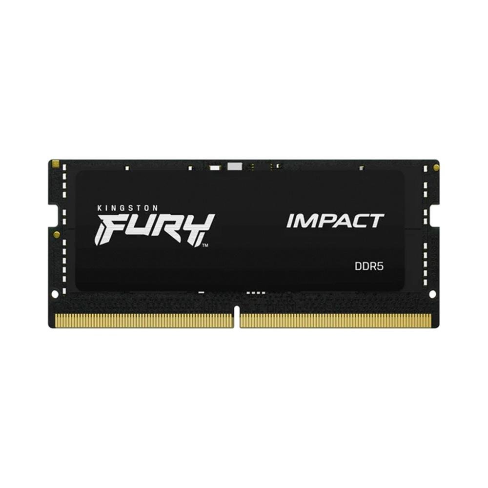 Kingston Fury Impact 32GB (1x32GB) DDR5 5600MHz CL40 Preto SODIMM KF556S40IB-32