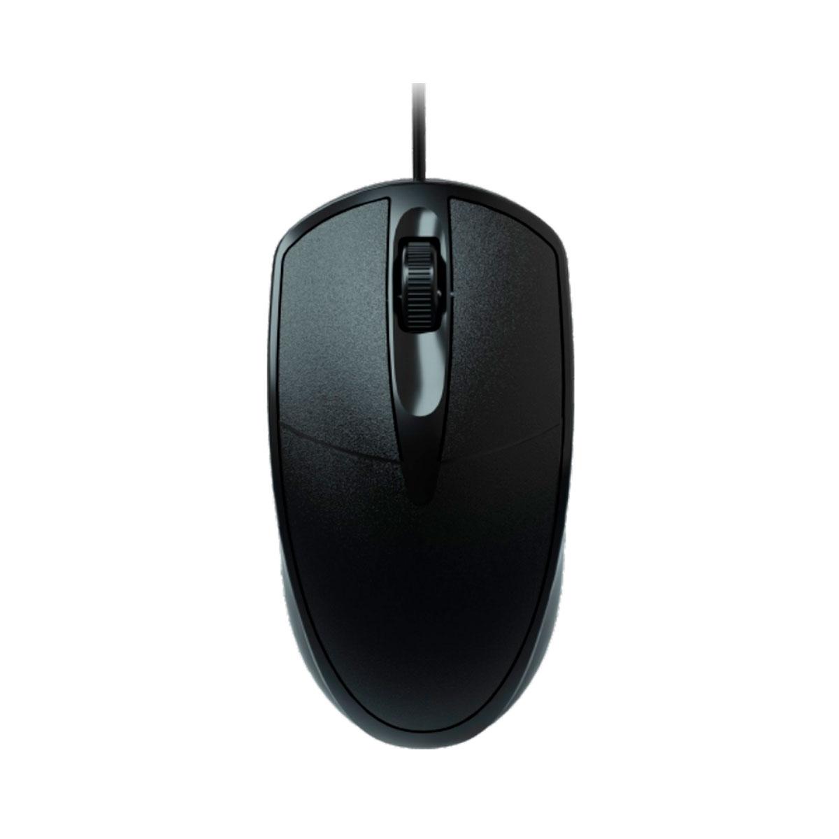 K-Mex MO-E433 Preto Com Fio MOE433US019CBOX