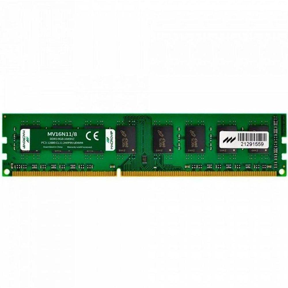 Macrovip 8GB (1x8GB) DDR3 1600MHz CL11 UDIMM MV16N11-8