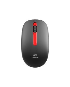 C3Tech M-W15 Vermelho Sem Fio M-W15RBK