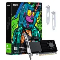 PCYes GeForce G210 Projeto Edge Low Profile 1GB DDR3 64-bit