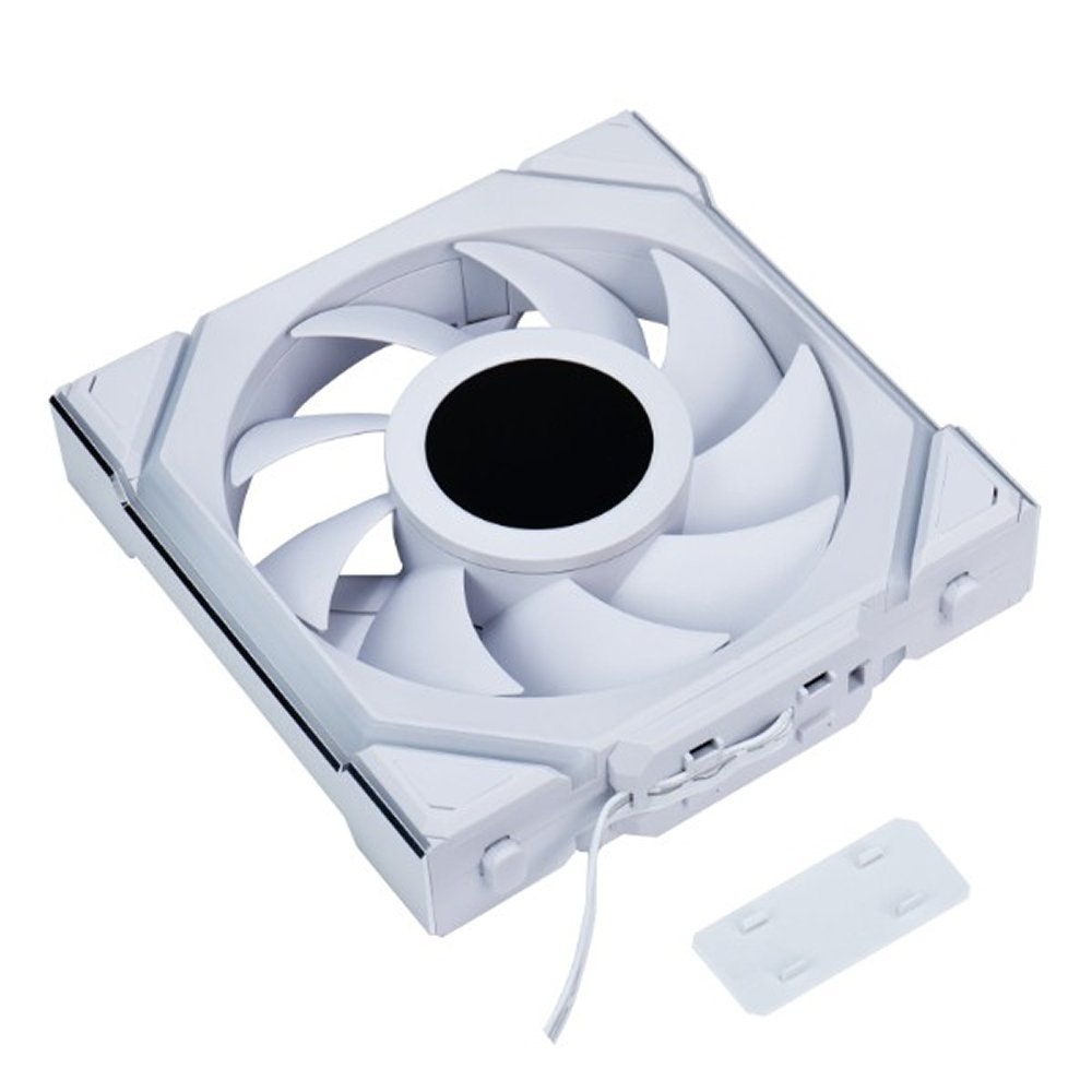 Lian Li UNI FAN SL LCD Reverse Wireless 120mm ARGB Branco 12RSLLCD1W1W