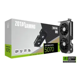 ZOTAC GAMING GeForce RTX 5070 Twin Edge OC 12GB GDDR7