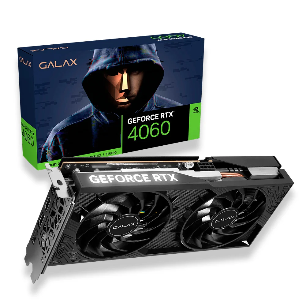 GALAX GeForce RTX 4060 1-Click OC 2X 8GB GDDR6 128-bit