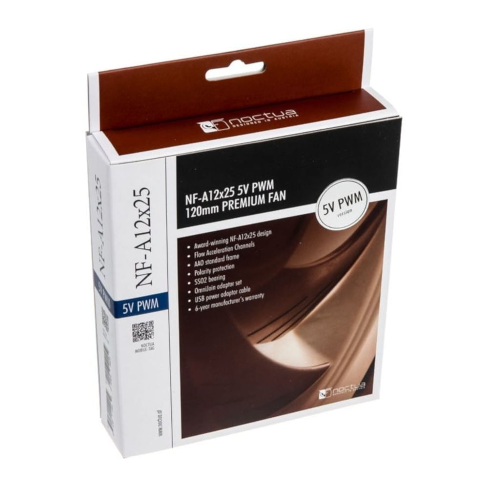 Noctua NF-A12x25 5V PWM 120mm